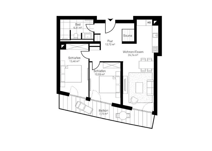 White Pearl 2.06 Apartment